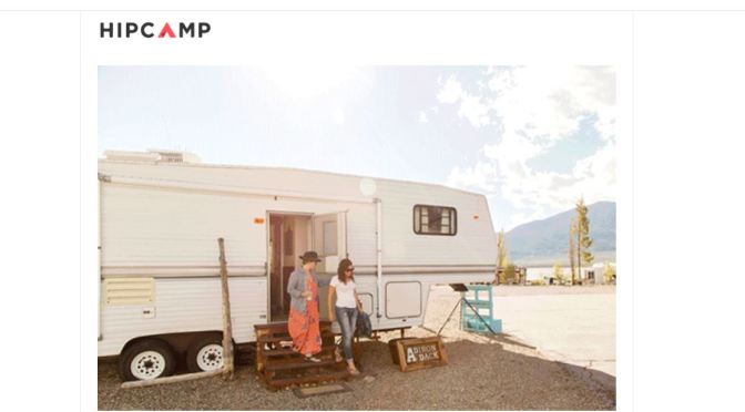 Travel Technology: “HipCamp” Website Offers More Than 300,000 Campsites Nearest You