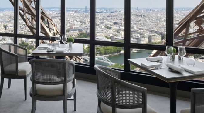 Gastronomic Events: The Eiffel Tower’s “Le Jules Verne” Restaurant Reopens With Spectacular Makeover And Menu