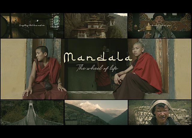 Mandala - The Wheel of Life Spiritual Journey Through Tibel 2019