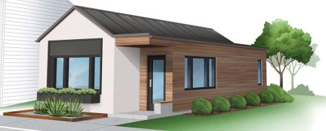 Module Homes 1 story starter unit 1 bed 1 bath