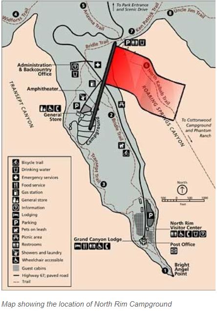 North Rim Campground Grand Canyon National Park