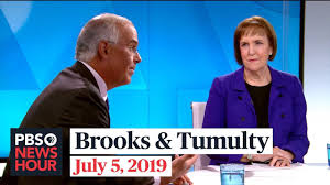 PBS Newshour Brooks and Tumulty