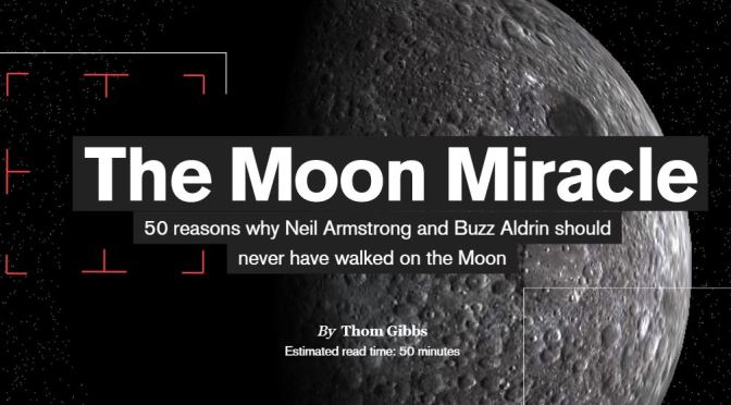 50th Anniversary Of Apollo 11: “The Moon Miracle” By Thom Gibbs Is A Spectacular Chronology