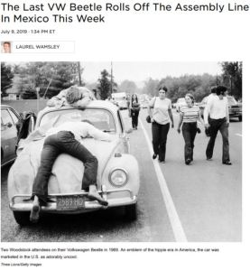 Volkswagen Beetle ceases production - NPR