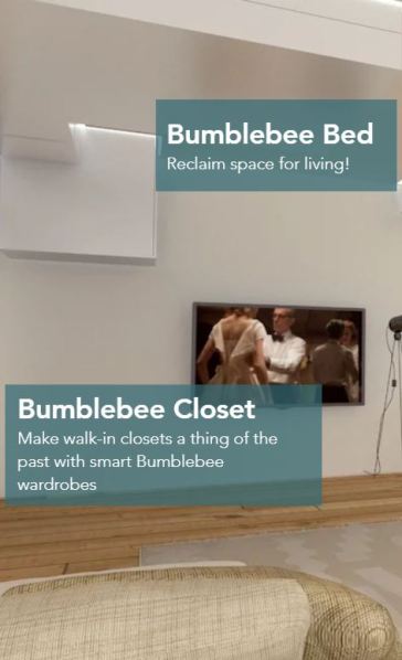 Bumblebee Spaces website home space savings