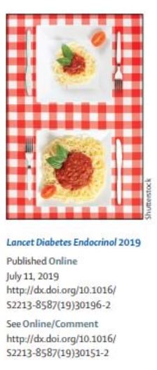 Calorie Restriction The Lancet Diabetes &amp; Endocrinology Sept 2019