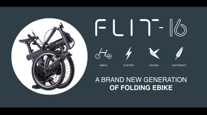 Future Mobility: The FLIT – 16 Folding E-Bike’s Great Design Is “Engineered To Perfection”, Great Utility