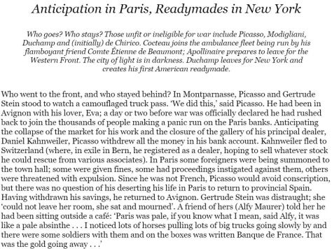 In Montparnasse Sue Roe Chapter 3 excerpt from Amazon website