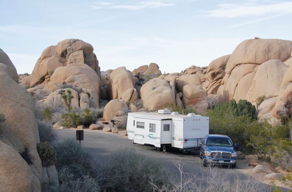 Jumbo Rocks Campground RV