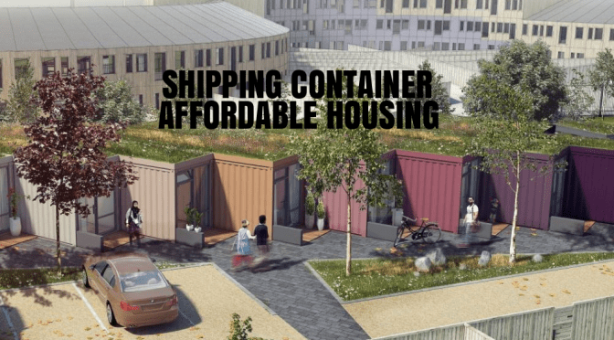 Future Of Housing: London Architect Builds Affordable Shipping Container Project