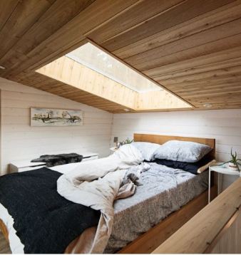 Trim Studio 100 sq foot house bedroom