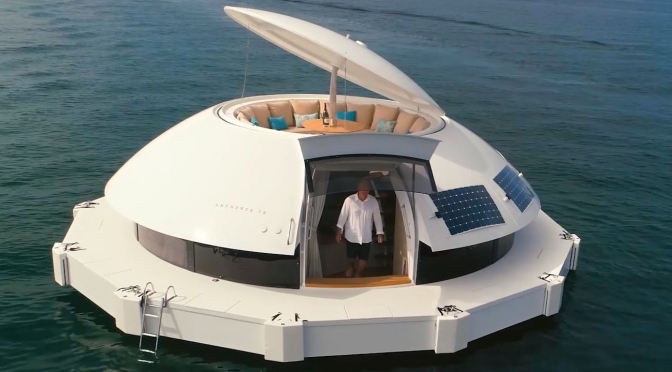 Future Of Tourism: Athenea Eco-Friendly Luxury Floating Suites Will Be Available Soon