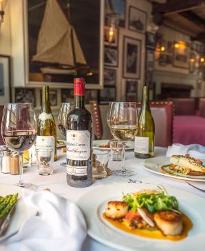 Clarke Cook House tables