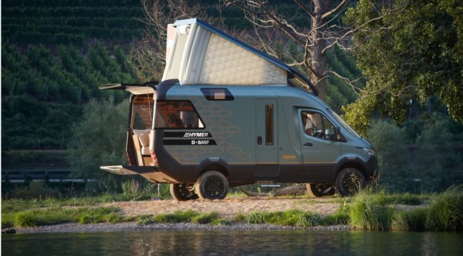 Future Of Camper Vans: The “Hymer VisionVenture” Looks, Designed Like A “High-End Apartment”