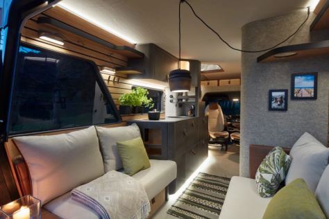 Erwin Hymer Group debuted the VisionVenture concept interior