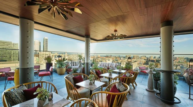 Top Hotel Bars: “Everdene” At The Virgin Hotels San Francisco Has “Standout” Rooftop City Views