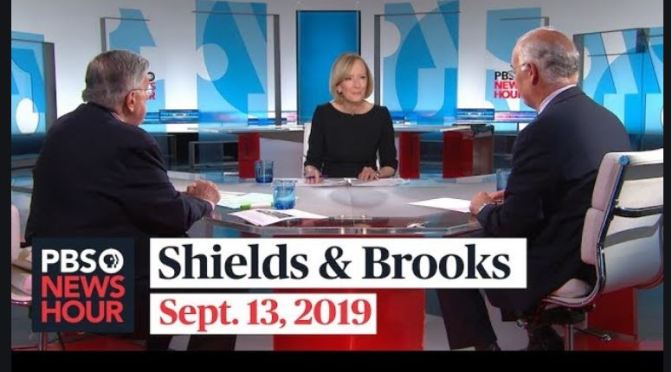 Top Political Podcasts: Mark Shields And David Brooks Discuss Third Democratic Debate (PBS)
