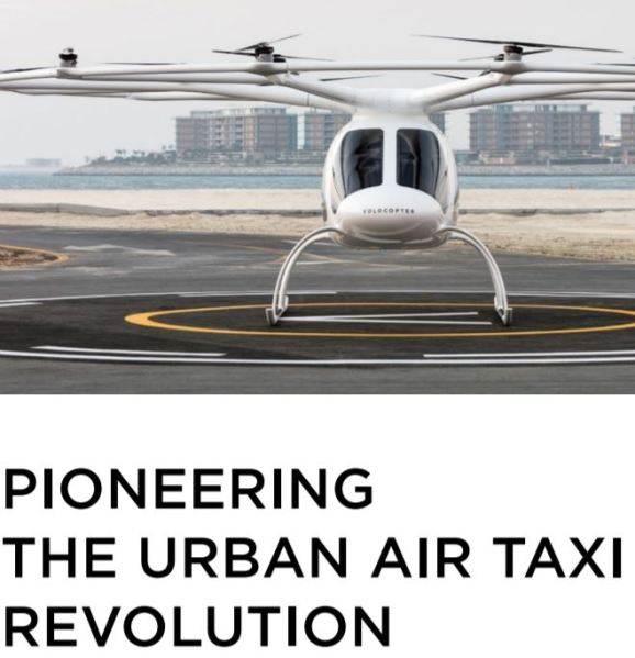 Volocopter Urban Taxi Revolution