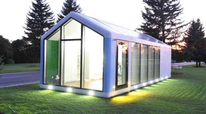 Future Of Housing: Autonomous Off-The-Grid Prefabricated Smart Homes From Haus.me