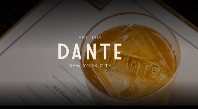 Cocktail Scene: “Dante” In New York City Voted “2019 Worlds Best Bar”