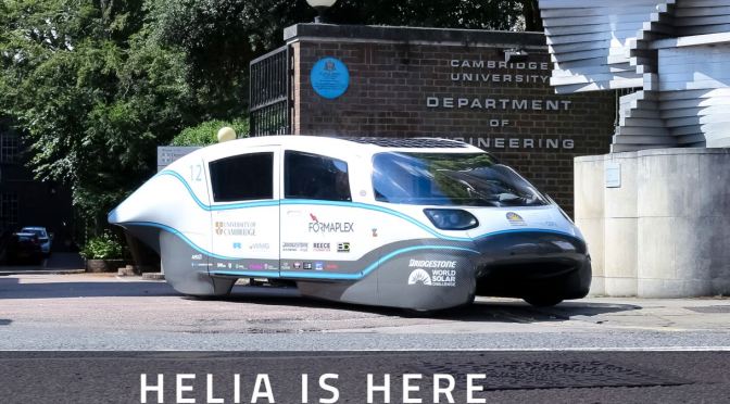 Transportation: Cambridge University Builds Ultra-Efficient, 560-Mile Range Electric Car