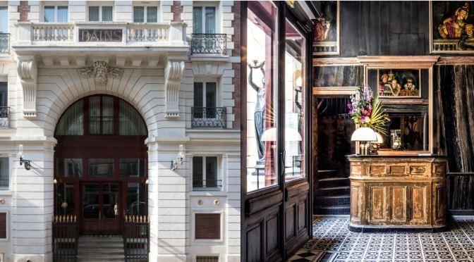 Travel: Restored Hotel “Les Bains”, Paris Hosted Marcel Proust & Émile Zola Over Century Ago