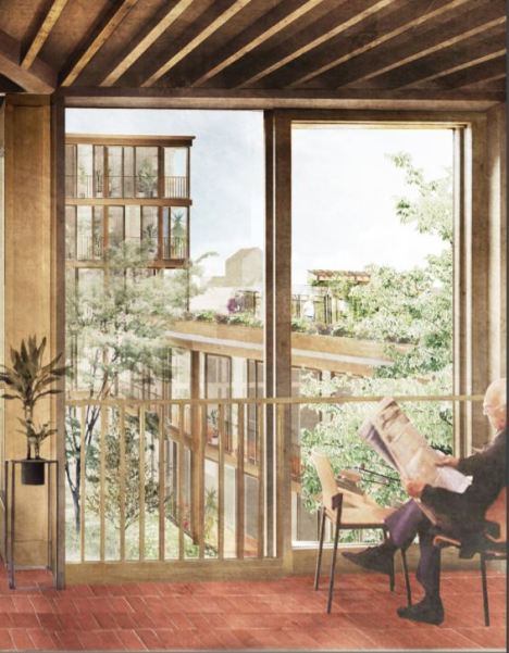 Ken Worpole Almshouse