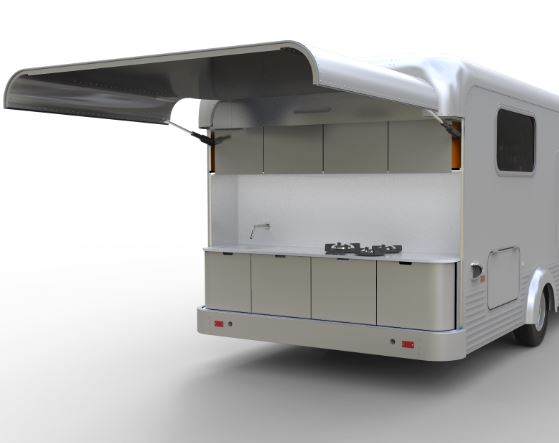 Lume Traveler LT540 outdoor kitchen