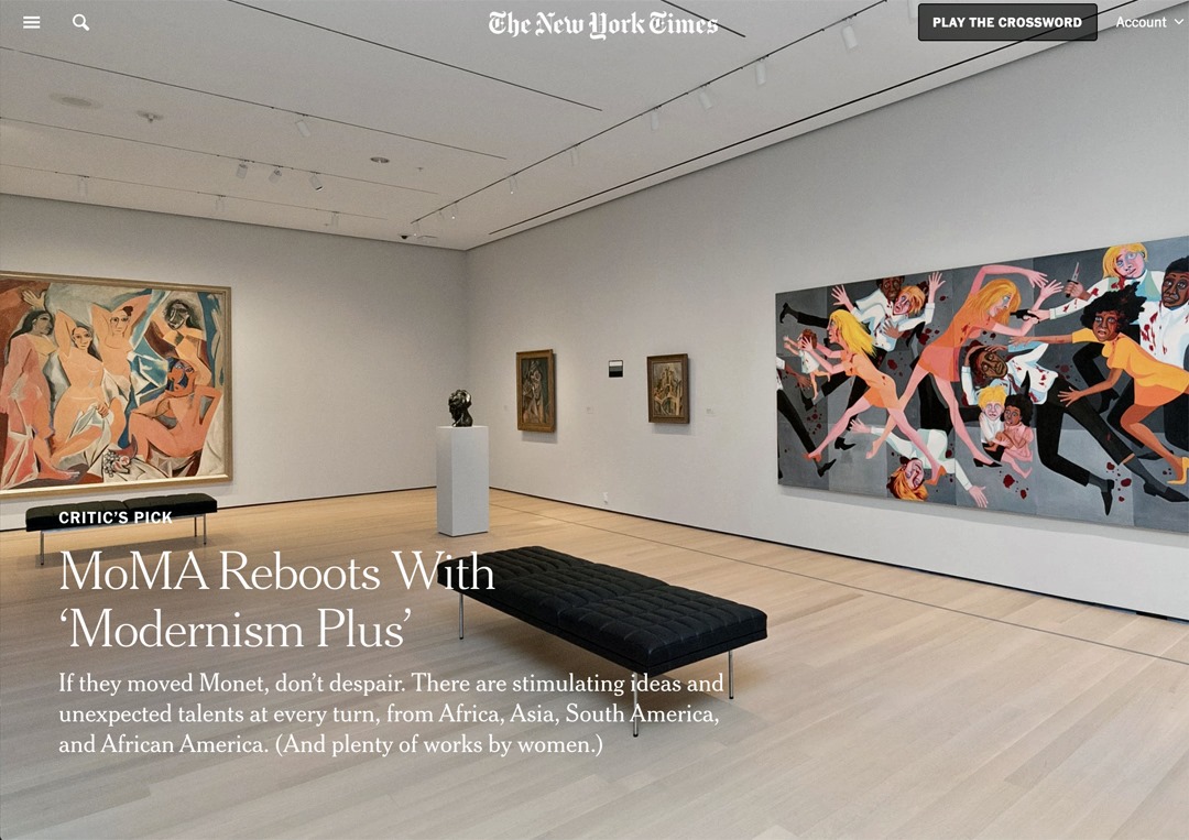 Cultural Events: Museum Of Modern Art (MoMA) Reopens On October 21 ...