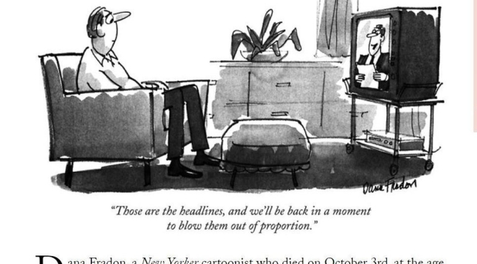 Remembering Legendary New Yorker Cartoonist Dana Fradon (1922-2019)