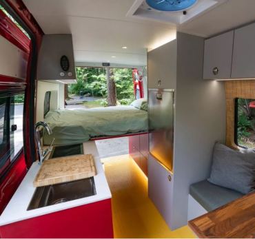 Nomad Vanz camper van interior
