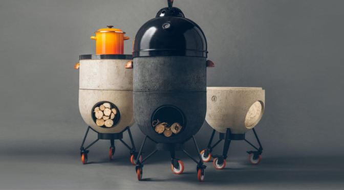 Innovative Homeware: The Noori “Rocket Stove” BBQ Fuses “Design & Ecology”