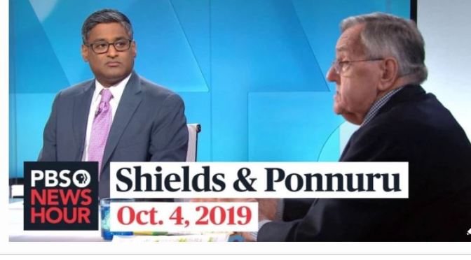Top Politics Podcasts: Mark Shields And Ramesh Ponnuru Discuss Latest News In Washington (PBS)