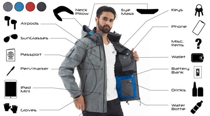 Top Travel Accessories: PinFin’s “Alpha Jacket” Has Enough Pockets To “Replace A Backpack”