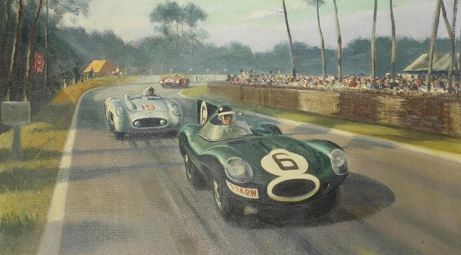 Nostalgia: British Artist Roy Nockolds Captured Motorsport Racing From 1930’s Through 1960’s