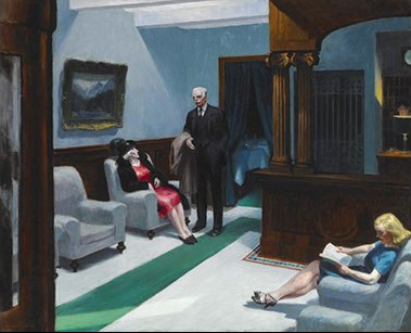 Hotel Lobby Edward Hopper