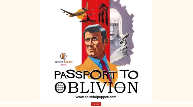 New Spy Novel Audio: “Passport To Oblivion” Starring George Lazenby