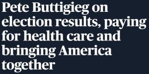 Pete Buttigieg PBS Newshour Nov 6 2019