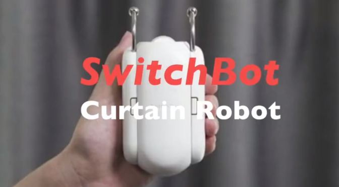 Household Innovations: “SwitchBot” Curtain Robot Wirelessly Motorizes Your Drapes
