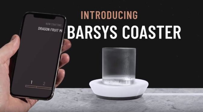 Innovations In Cocktails: “Barsys Coaster” Weighs Ingredients, Guides Mixing With AI Smart App