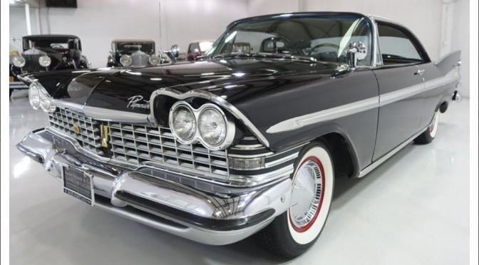 American Cars: “1959 Plymouth Sport Fury Coupe” (Classic Driver)