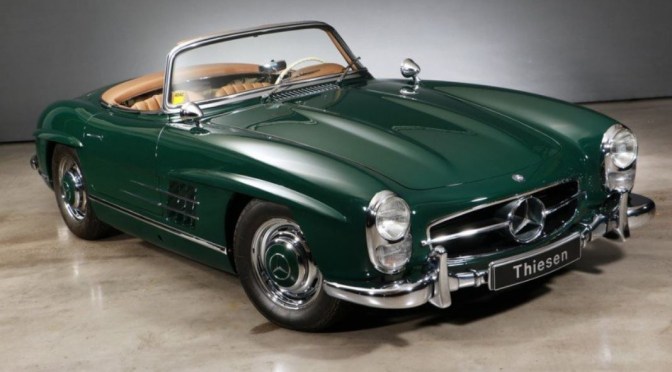 Classic Car Nostalgia: “1960 Mercedes-Benz 300 SL Roadster” (Classic Driver)