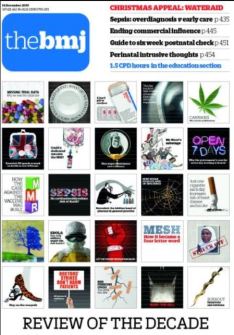 BMJ journal cover Dec 2019