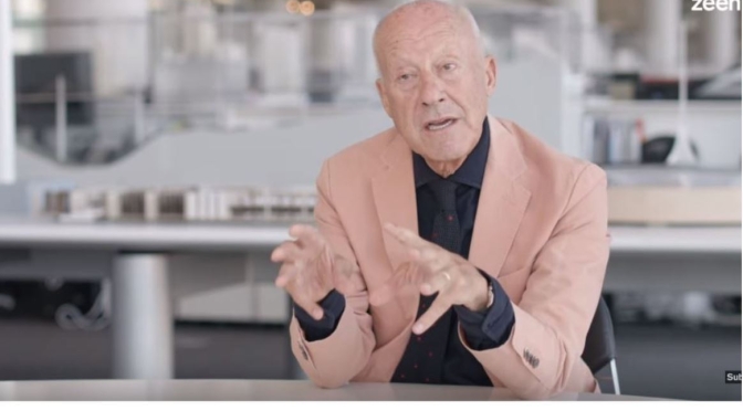 Interviews: 84-Year Old British Architect Norman Foster On His First High-Tech Building (Video)