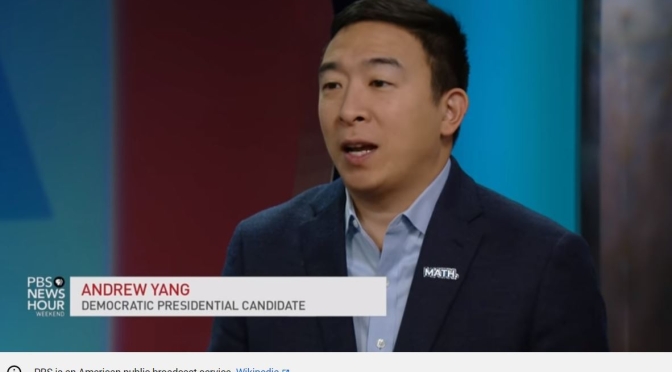 Politics: Democratic Presidential Candidate Andrew Yang Interview