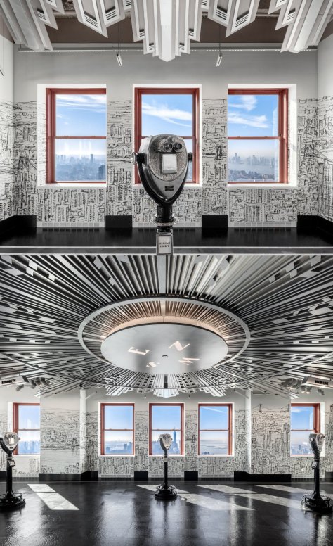 Empire State Building 80th Floor Observatory