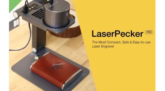 New Innovative Products: Portable “LaserPecker Pro” Engraves Almost Anything Automatically