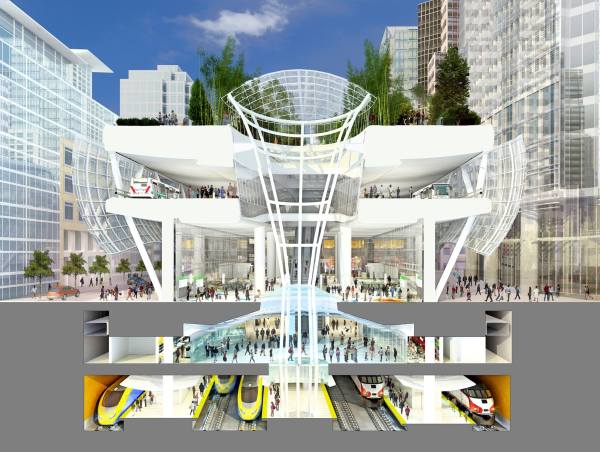 Salesforce Park Transit Center