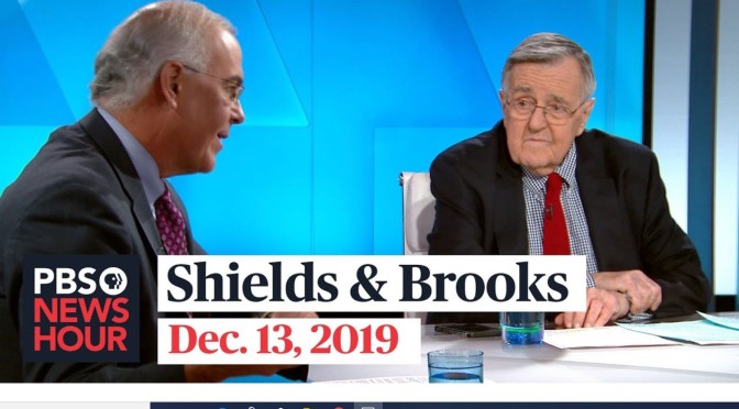 Top Political Podcasts: Mark Shields And David Brooks On The Latest In Washington (PBS)
