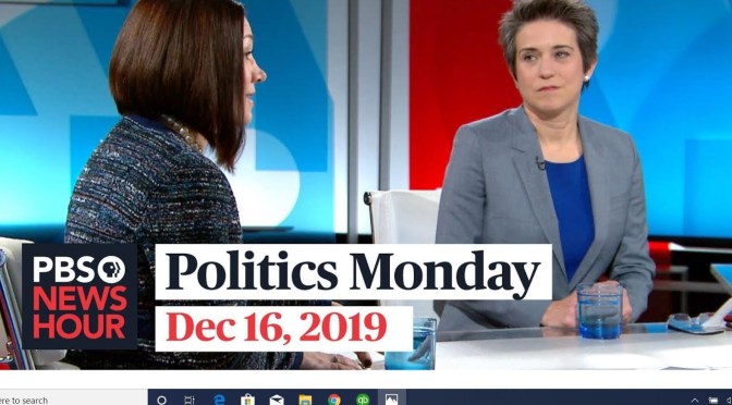 Politics: Tamara Keith And Amy Walter In “Politics Monday” (PBS Video)
